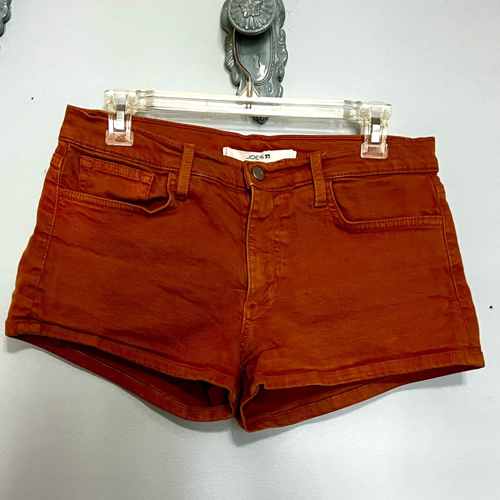 Joe’s tan jean shorts 30